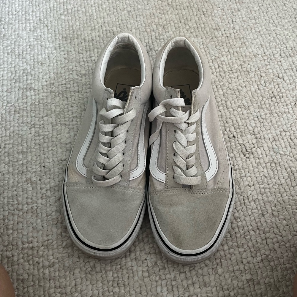 Light gray classic vans